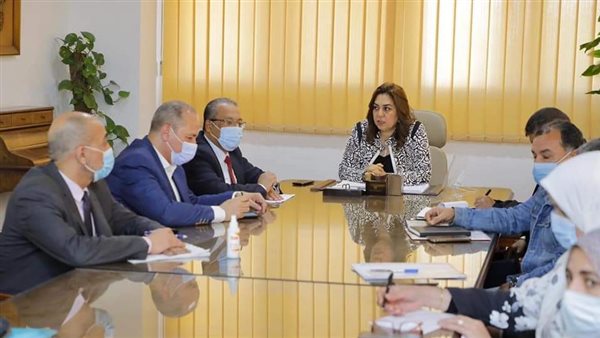 اجتماع محافظ دمياط