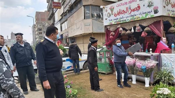 حملة إشغالات بشبرا