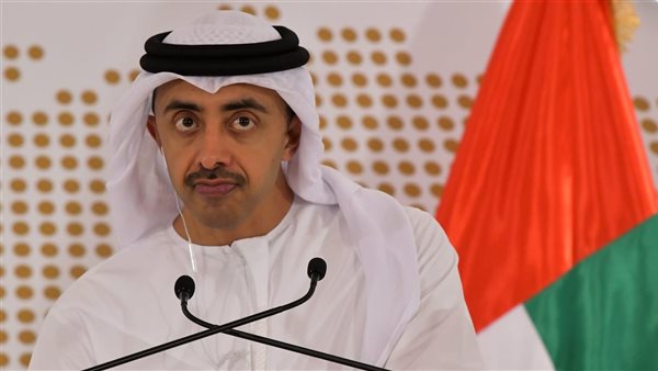وزير الخارجية الإماراتي