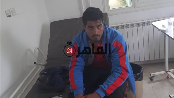 أحد المصريين المصابين