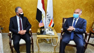 وزير النقل يستقبل السفير الأمريكي بالقاهرة لبحث دعم التعاون في مجالات مترو الأنفاق
