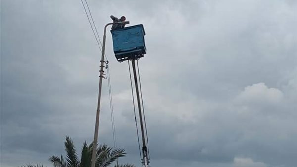 إنارة طريق القناة