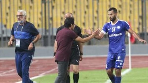 حسام حسن مهاجم سموحة