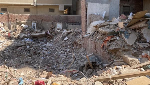 عقار جسر السويس المنهار