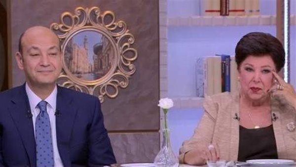 عمرو أديب ورجاء الجداوي