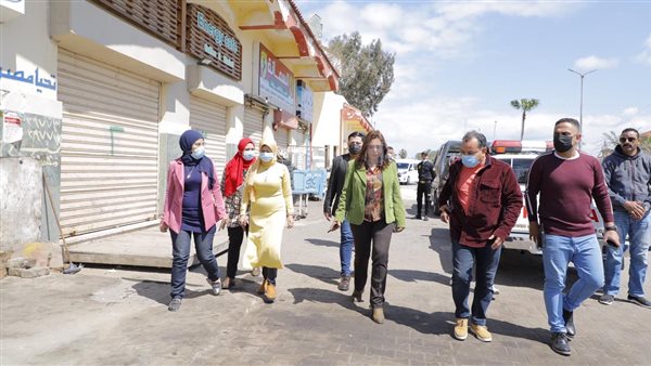 محافظ دمياط تتفقد