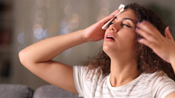 التعرق الليلي للنساء