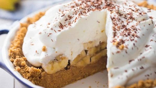 تارت الموز بالكريمة