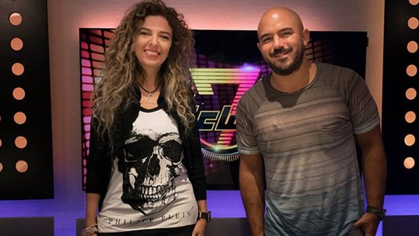 محمود العسيلي وجيهان