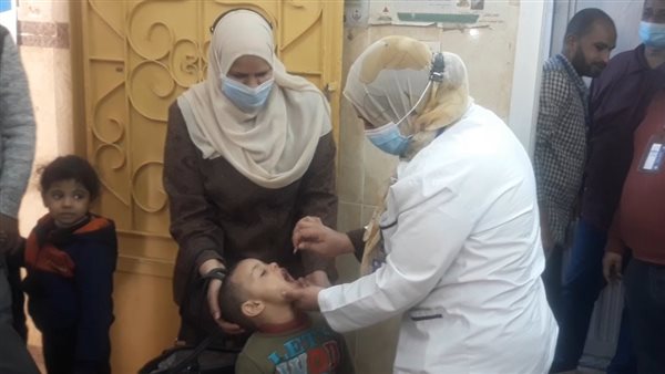 جانب من حملة التطعيم