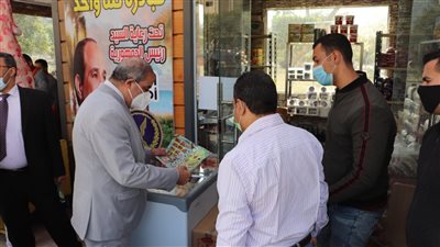 رئيس جامعة الأزهر يفتتح منفذَ 