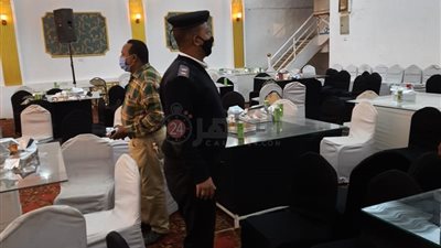 فض حفل زفاف ومصادرة 18 شيشة في إسنا جنوب الأقصر لمواجهة كورونا