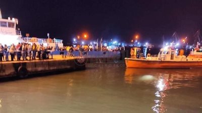 وفاة أول حالة في حادث غرق سيارة بالمجرى الملاحي لقناة السويس