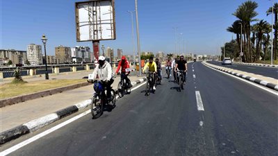 مارثون للدراجات الهوائية لتحسين اللياقة البدنية للعاملين بمياه سوهاج 