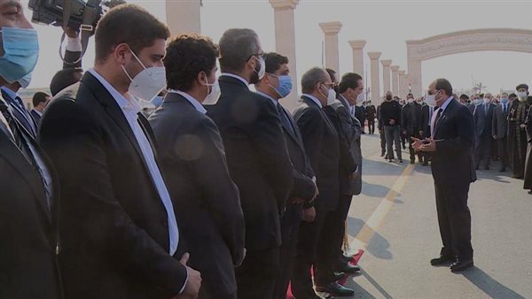 السيسي في جنازة كمال