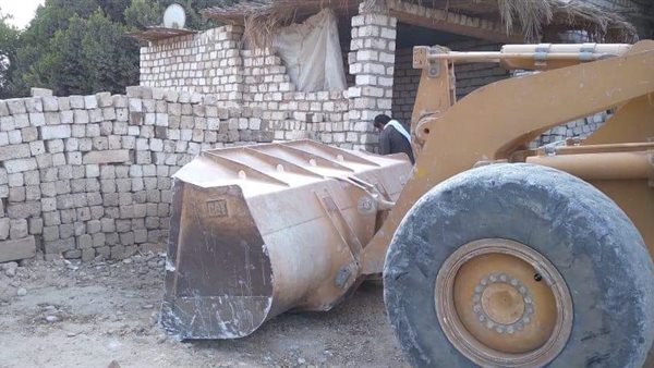 إزالة تعديات بالمنيا