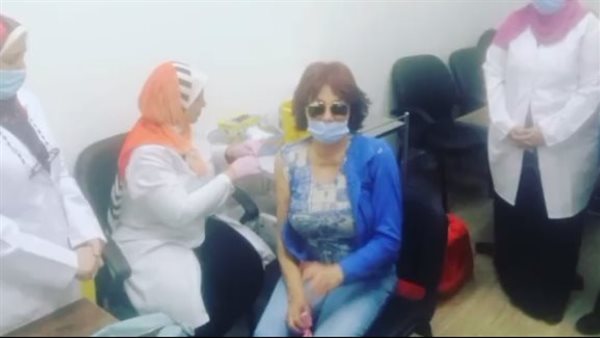 نبيلة عبيد خلال تلقيها