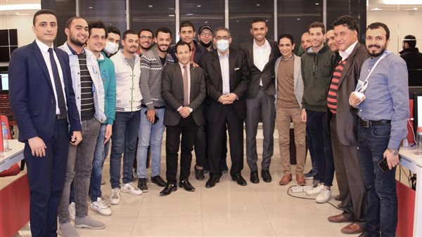 ضياء رشوان يزور موقع