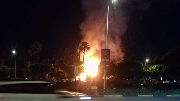 حريق الشلالات