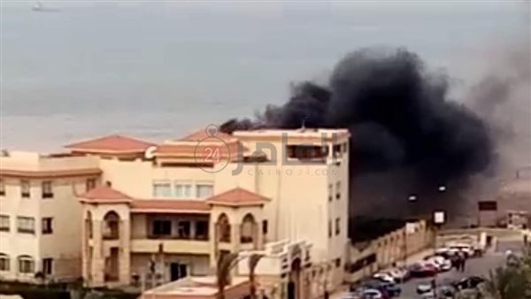 جانب من الحريق 