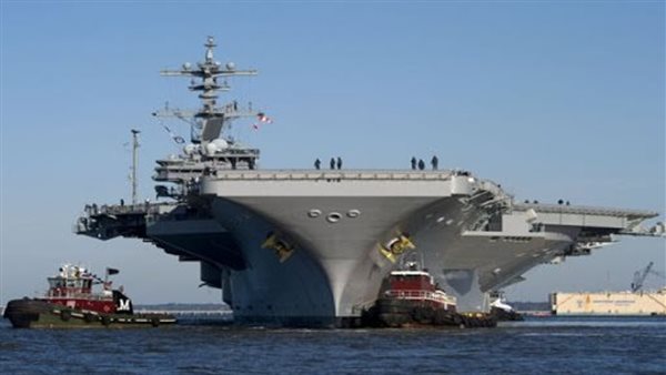 حاملة الطائرات الأمريكية