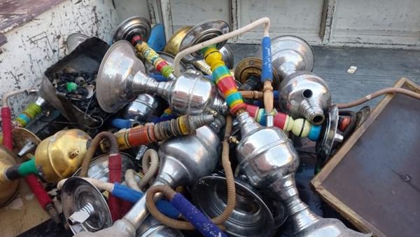 جانب من المضبوطات