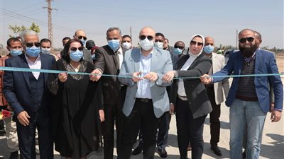 محافظ بني سويف  يفتتح المحطة الوسيطة بناصر بتكلفة 18 مليون جنيه 