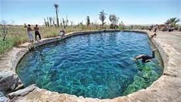 إحدى عيون موسى بجنوب