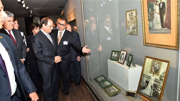 السيسي في متحف- أرشيفية