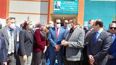 لجنة الشباب بالنواب تتفقد مركز شباب وملعب مدرسة الخرطوم بالبحيرة ضمن 