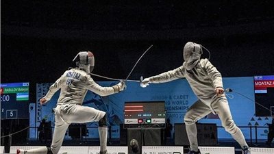 الروسي تيوليوكوف يتوج بذهبية سلاح السيف ببطولة العالم للشباب بمصر 