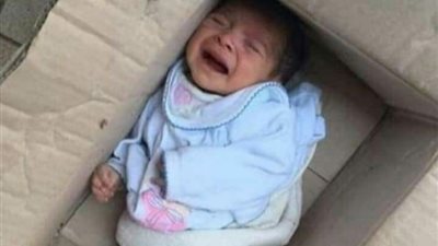 العثور على طفلة مجهولة النسب بمحطة سكة حديد قوص بمحافظة قنا