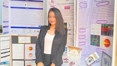 طالبة بالفيوم تصعد للمنافسة على مستوى العالم بمسابقة 