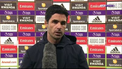 أرتيتا يتحدث عن خسارة أرسنال أمام برينتفورد في افتتاح الدوري الإنجليزي