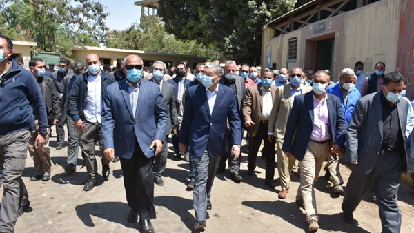 وزير النقل بالمنيا