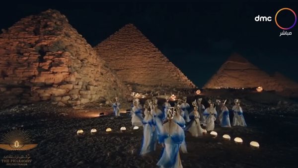 جانب من مشاركة الأهرمات