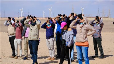 البيئة تنظم البرنامج التدريبي الثالث لإعداد الكوادر الوطنية بمجال مراقبة ورصد الطيور المهاجرة (صور)