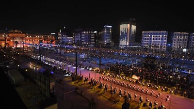 رحلة نقل المومياوات من التحرير إلى المتحف الكبير.. مصر تبهر العالم بالافتتاحات الملكية 2021 | صور 