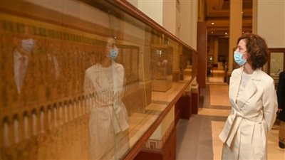 مديرة اليونسكو للسيسي: نتطلع لاستمرار وتطوير التعاون مع مصر