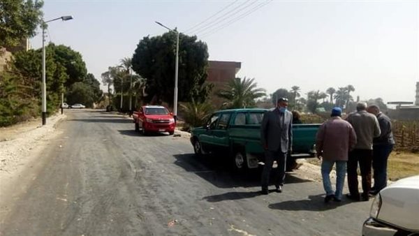 جانب من الرصف في