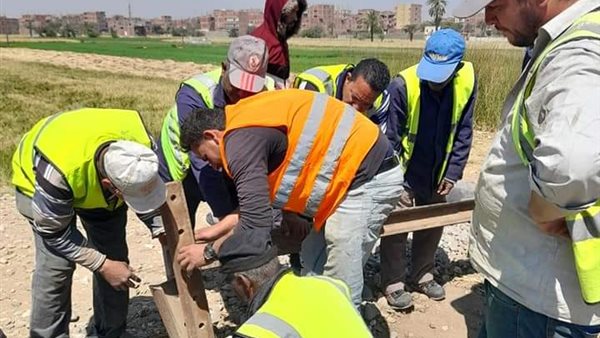 غلق مزلقان سكة حديد