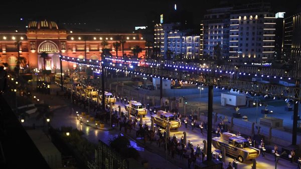 موكب نقل المومياوات