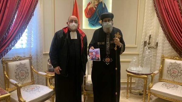 استقبال البابا تواضروس