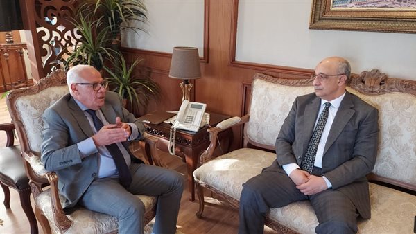 محافظ ومدير أمن بورسعيد