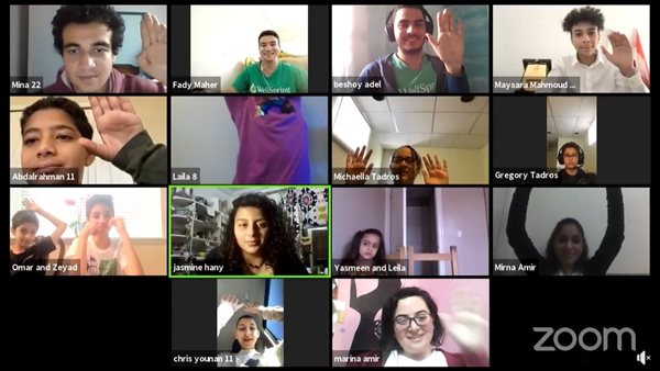 جانب من فعاليات معكسر