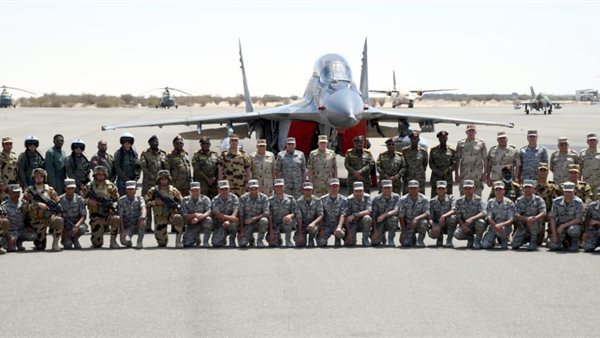 تدريبات نسور النيل