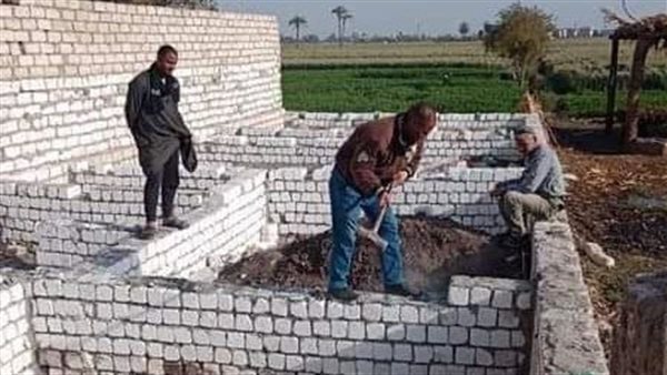 إزالة التعديات بالمنيا