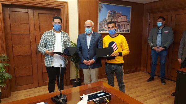 جانب من التكريم 