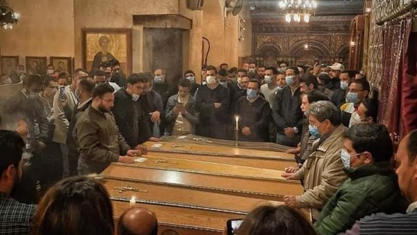 جنازة أسرة فادي 