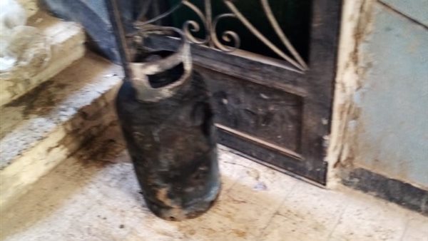 حريق شقة بقها في